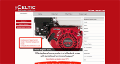 Desktop Screenshot of celticdistributors.com